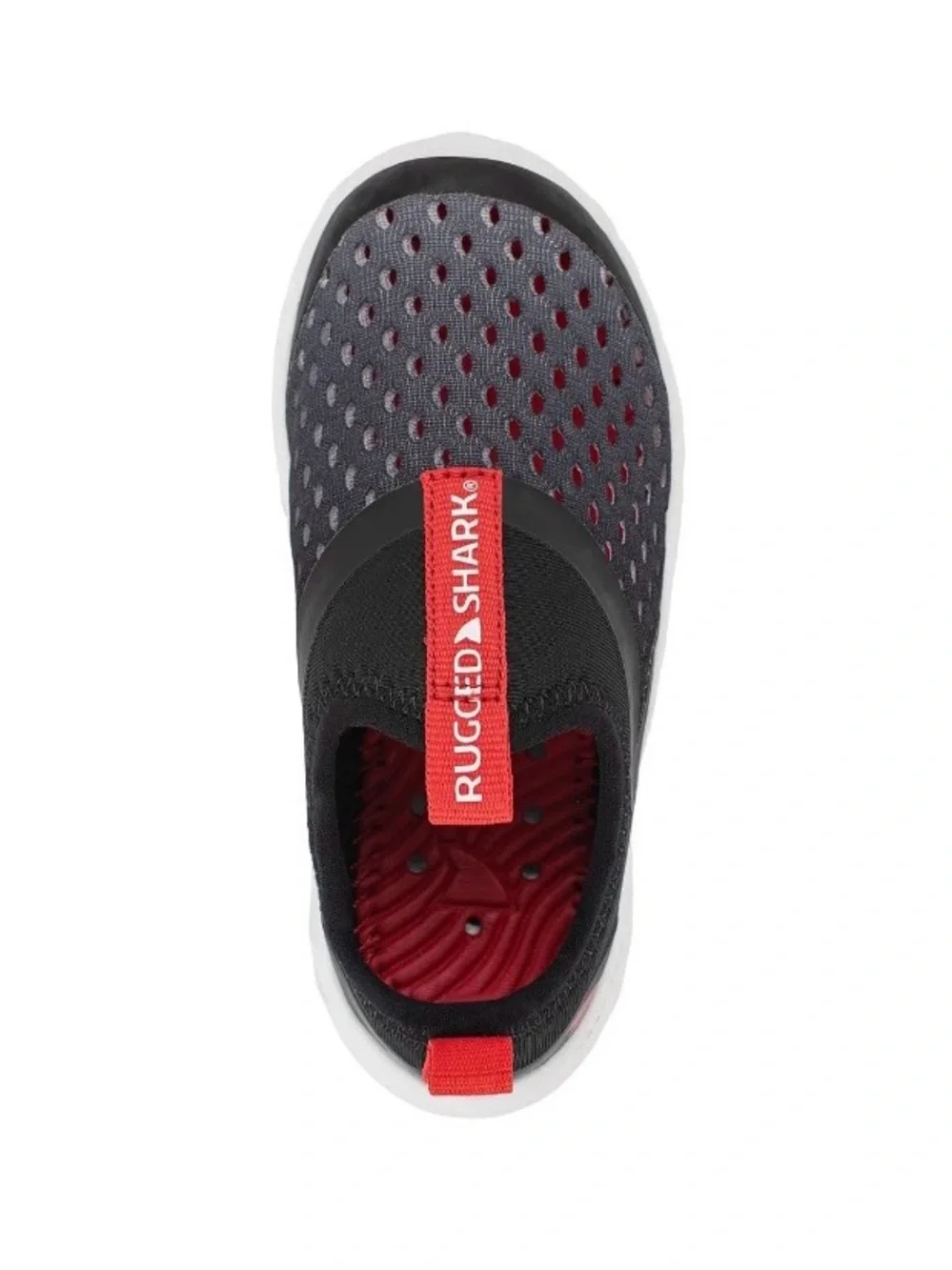 RUGGED SHARK  kids Slip-On Water Shoes AQUAFLO TECHNOLOGY
